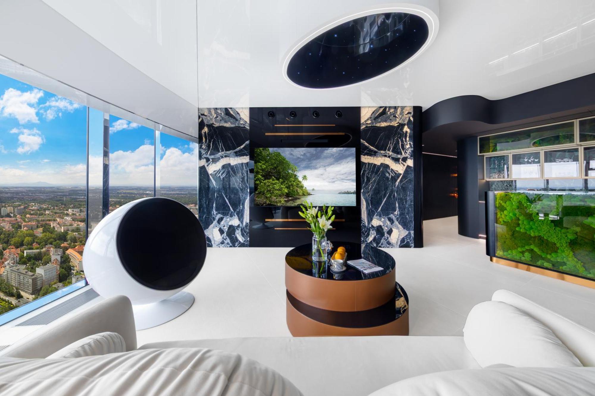 Luxuriöses Penthouse mit eigenem Spa
